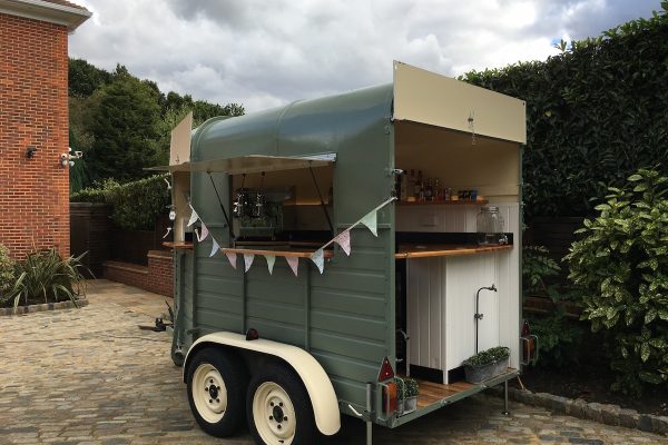 The Drinks Box Gallery - Unique Converted Horse Box Mobile Bar For Hire